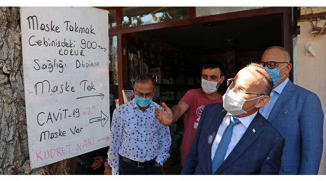 Manisa genelinde Kovid-19 denetimi