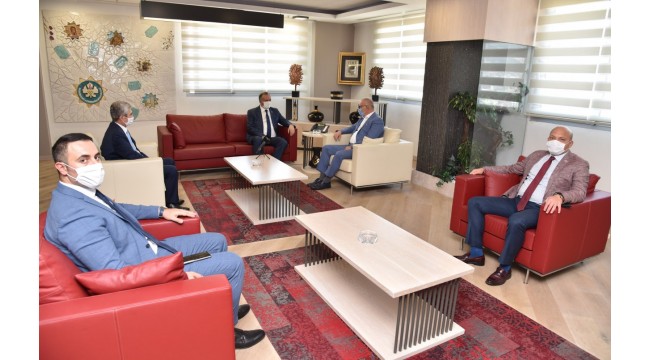 MHP Grup Başkanvekili Erkan Akçay’dan, Başkan Ergün’e Ziyaret
