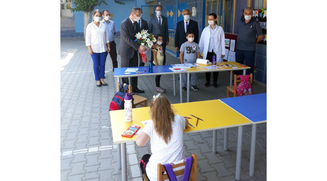 Turgutlu'da yüz yüze eğitim başladı