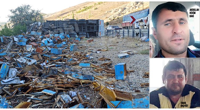 Turgutlulu kamyoncular Malatya’da kaza geçirdi: 3 ölü