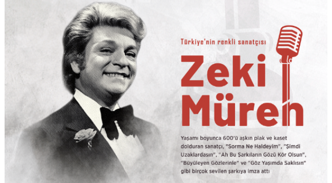 Türkiye'nin renkli sanatçısı: Zeki Müren