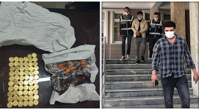 Altın almak için Adana'dan Manisa'ya gelen kişiyi dolandırılmaktan polis kurtardı
