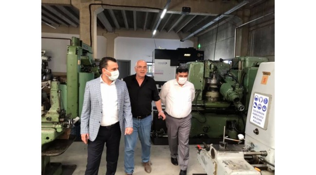 Başevirgen pandemiden etkilenen KOBİ'leri ziyaret etti