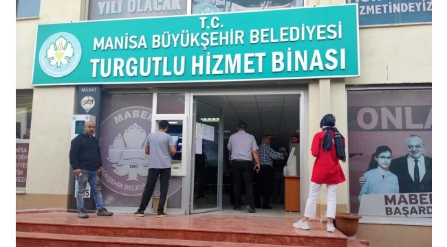 Büyükşehir Turgutlu Hizmet Binası ve MASKİ İlçe Şefliği yeni yerinde