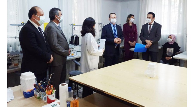 Halk Eğitim Merkezinde ‘Bir Nefes Sıhhat İçin Maske Dikim’ projesi