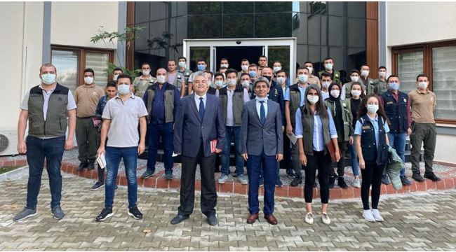 Orman mühendisi ve muhafaza memurları "Kişisel Gelişim ve Mesleğe Hazırlama" eğitiminden geçti