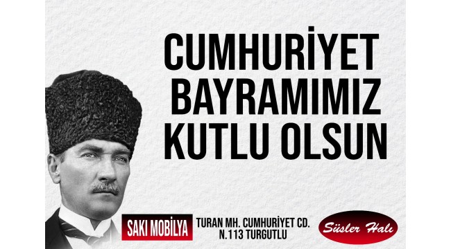 Sakı Mobilya & Süsler Halı Cumhuriyet Bayramını kutladı