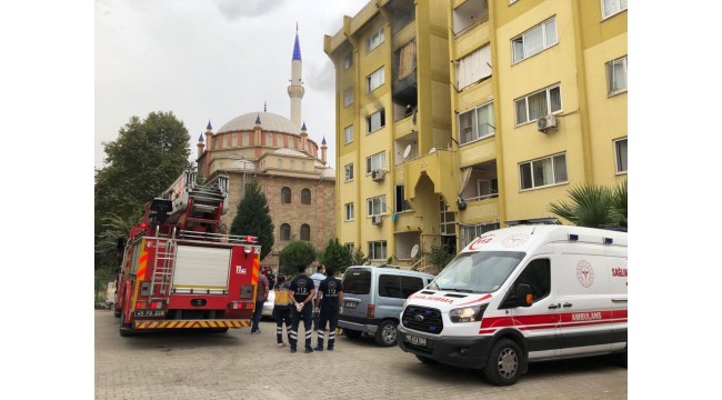 TOKİ Konutları’nda korkutan yangın