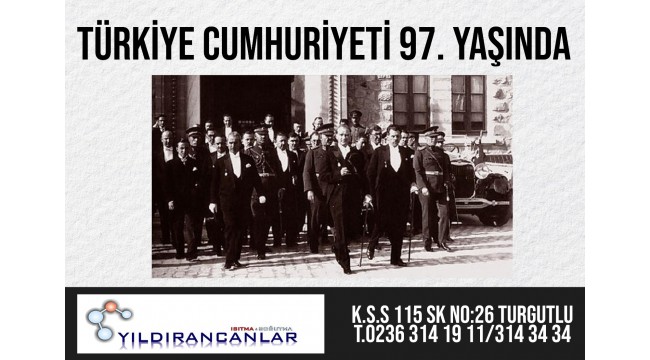 Yıldırancanlar Isıtma - Soğutma'dan Cumhuriyet Bayramı kutlaması