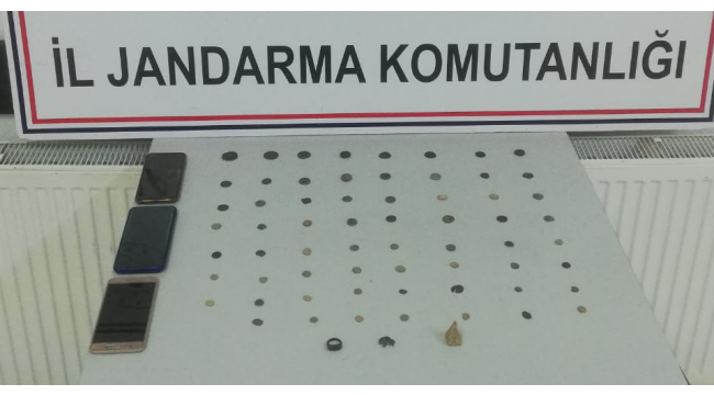 65 tarihi eser ele geçirildi