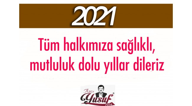 Aşçı Yusuf'tan yeni yıl mesajı