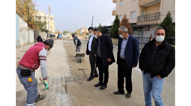 Başkan Yardımcıları Honaz ve Daşkan çalışmaları inceledi