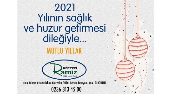 Köfteci Ramiz'den yeni yıl kutlaması