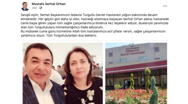 Serhat Orhan'ın eşinden açıklama: 'Her geçen gün daha iyi oluyor'