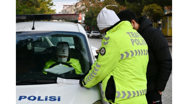 Turgutlu'da ehliyetsiz motosikletliye ceza uygulandı