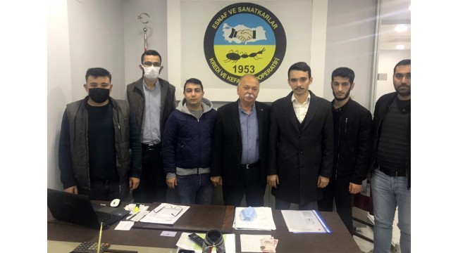 Ak Parti Gençlik Kollarından Başkan Coşkun'a ziyaret
