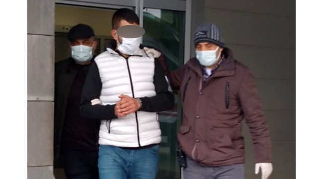 Akaryakıt istasyonundan para çalan kişi tutuklandı