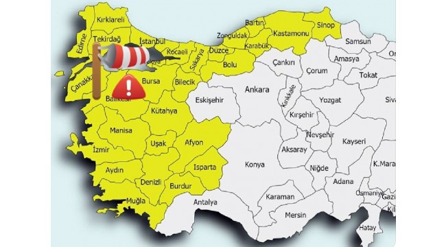 Meteoroloji uyardı: 'Manisa'da Kuvvetli Rüzgar ve Fırtına Bekleniyor!'
