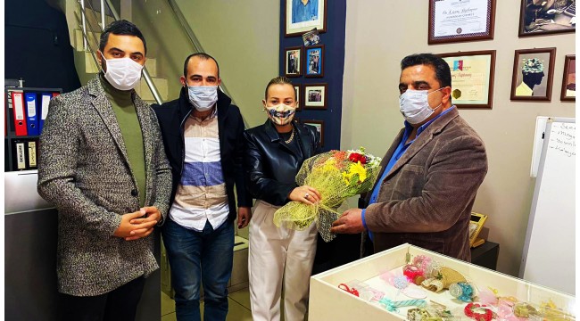 MHP Kadın Kolları Başkanı Ateş, Yankı Gazetesini ziyaret etti