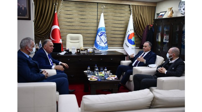 TUTSO, MHP Grup Başkanvekili Akçay'ı ağırladı