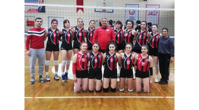 Turgutlu Belediyespor Genç Kızlar Voleybol Takımından İkinci Galibiyet