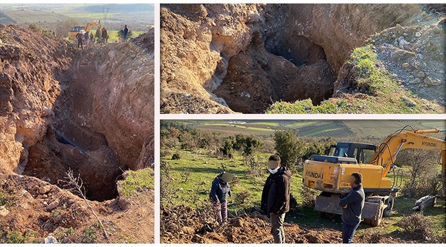 Musacalı'da kaçak kazı yapan 5 kişi suçüstü yakalandı