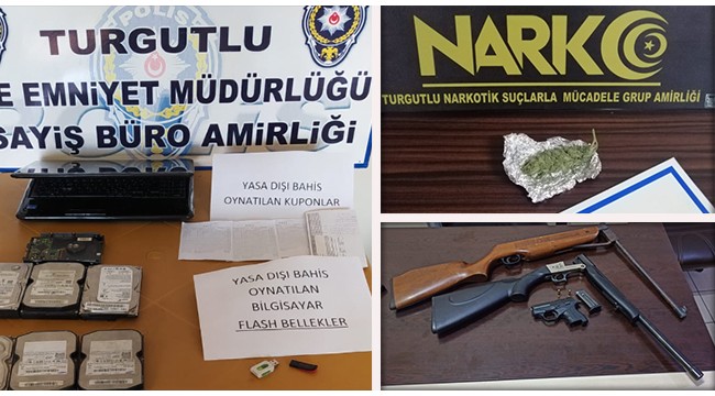 Polisin yakaladığı 154 şüpheliden 12'si tutuklandı