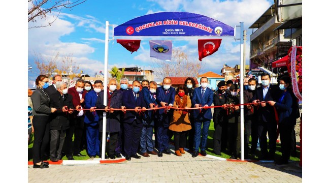 Şehit Onur Karakaya Parkı dualarla açıldı