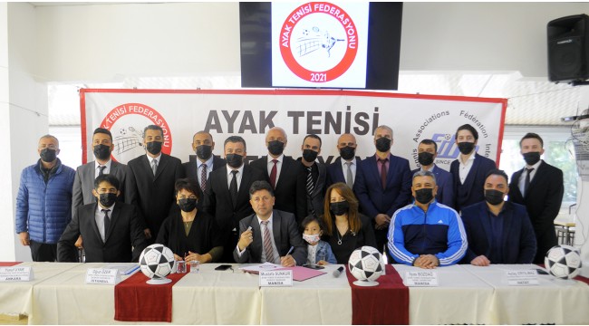 Türkiye Ayak Tenisi Federasyonu kuruldu, imzalar Turgutlu’da atıldı