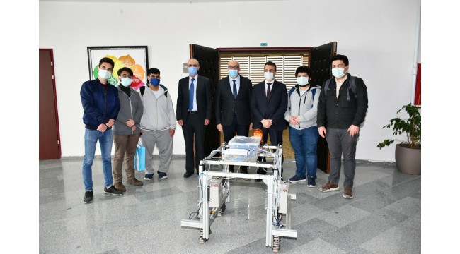 TUTSO ve öğrencilerden MCBÜ Rektörü Ataç'a ziyaret