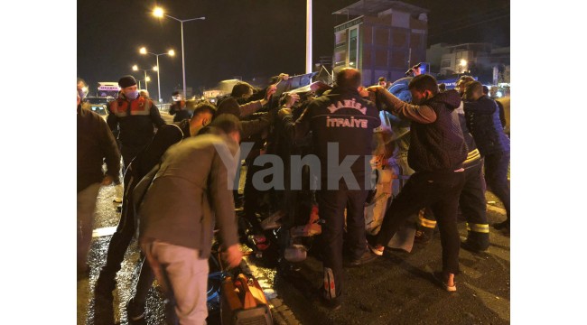 Avşar'da kaza: Çok sayıda yaralı var