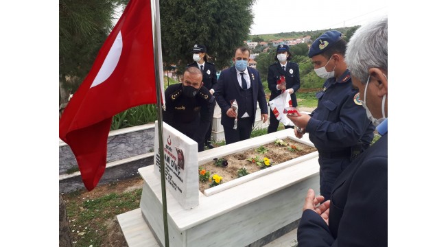 Polis Haftasında Şehit Mezarları Ziyaret Edildi