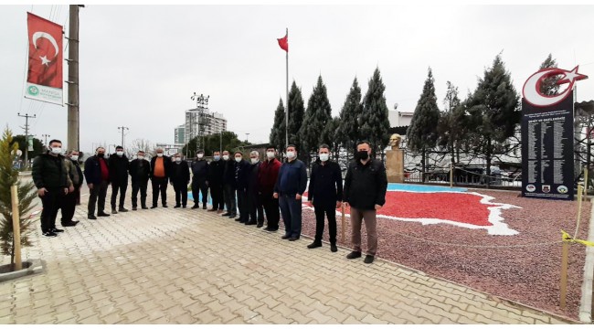 Şehit aileleri ve gazilerden jandarmaya teşekkür ziyareti