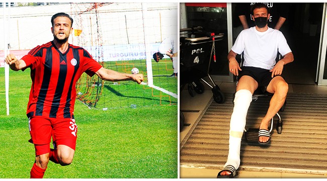 Turgutluspor’a golcüsü Haşim’den kötü haber!