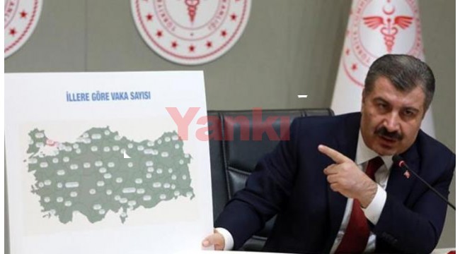  Bakan Koca, illere göre haftalık vaka sayısını açıkladı