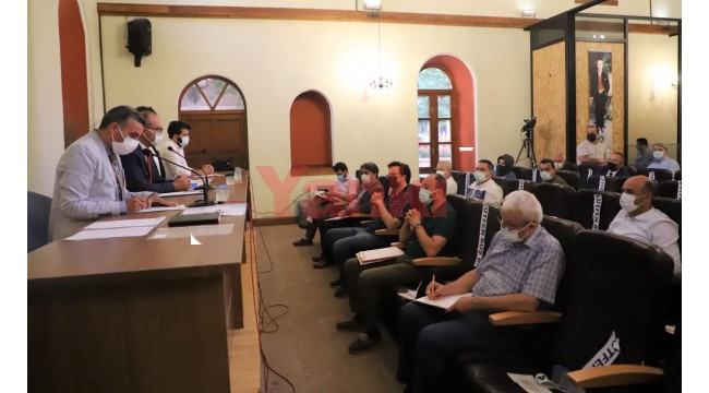 Belediye meclisi 9 maddeyi karara bağladı