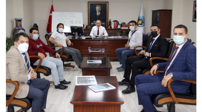 Büyükşehir’den Başkan Akın’a ziyaret