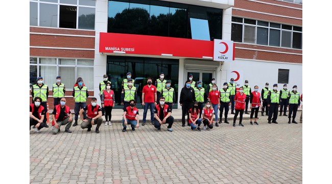 Kızılay'dan jandarma trafik ekiplerine ilk yardım eğitimi