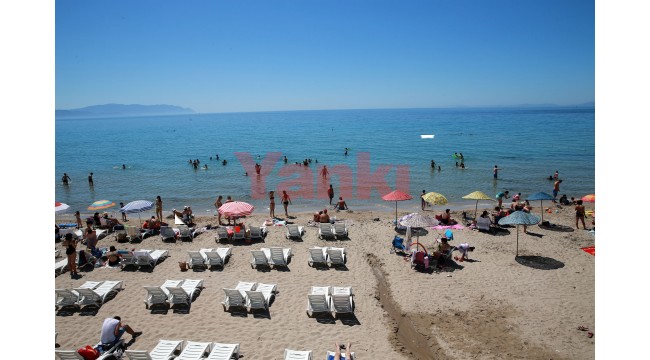 Kuşadası ve Didim sahillerinde yoğunluk oluştu