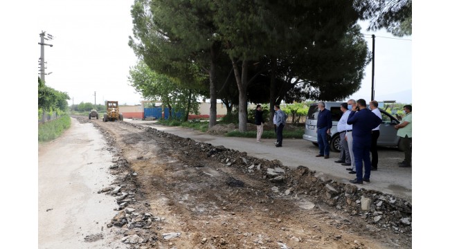 Ova Yollarında Asfalt Çalışmaları Başlıyor