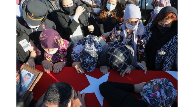 Şehit Piyade Teğmen Alp son yolculuğuna uğurlandı