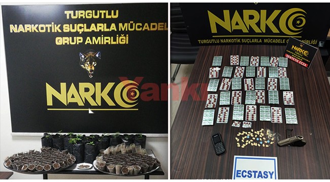 Turgutlu Emniyetinden uyuşturucu tacirlerine bir darbe daha: 8 gözaltı