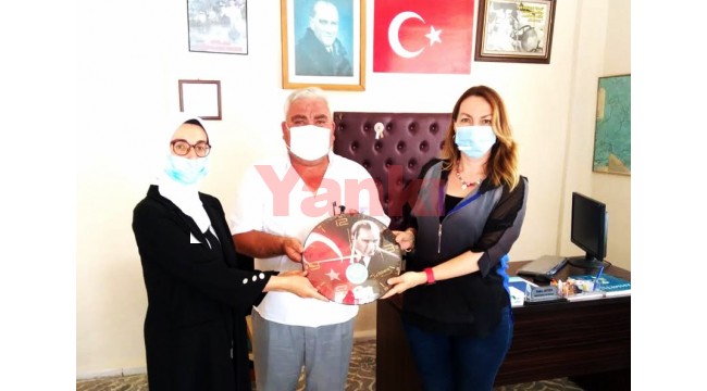 Ahmetli’de yeni seçilen muhtarlara ziyaret