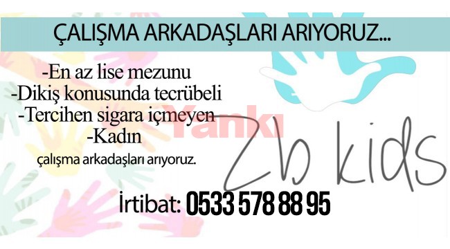 Çalışma arkadaşları arıyoruz