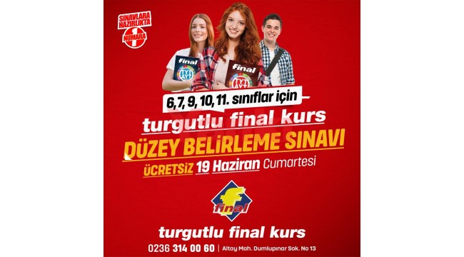 Final Eğitim Kurumlarından ‘Düzey Belirleme Sınavı’na davet