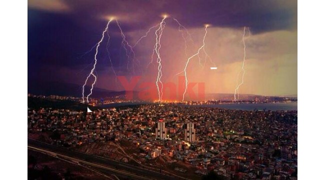 Manisa ve ilçelerinde yerel ve kısa süreli gök gürültülü sağanak yağışa dikkat!