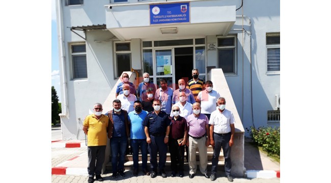 Muhtarlardan Jandarma’ya ziyaret