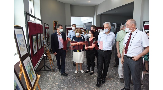  “Pandemi Günlükleri” Temalı Sergi Açıldı