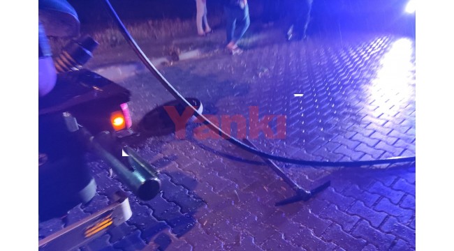Tıkanan kanalizasyon hattını açmaya çalışan işçi ağır yaralandı