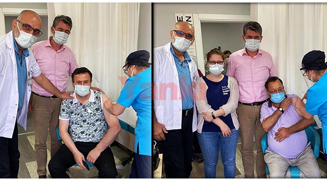 Turgutlu'da ASM'lerde Biontech aşısı uygulaması başladı